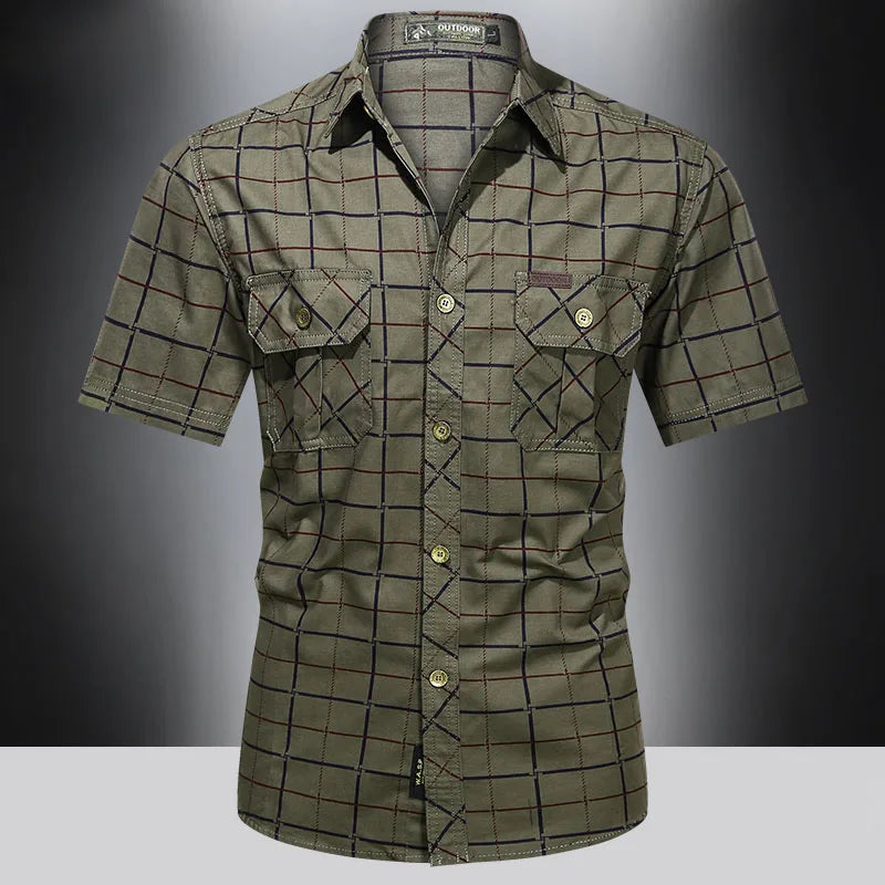 Declan | Checkered Shirt