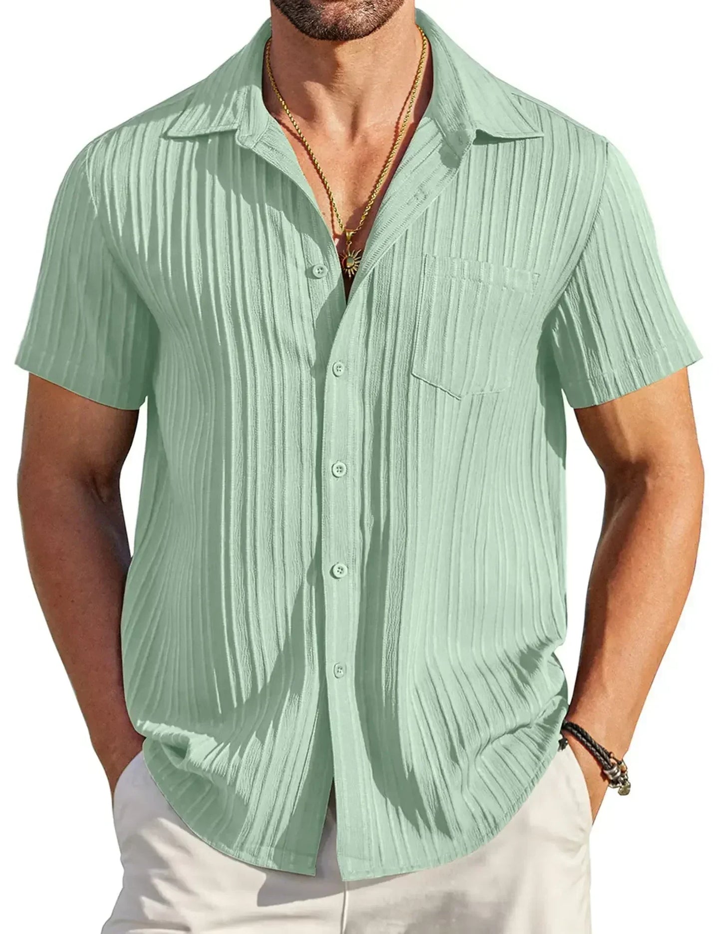 Reid | Clean-Cut Short Sleeve Shirt