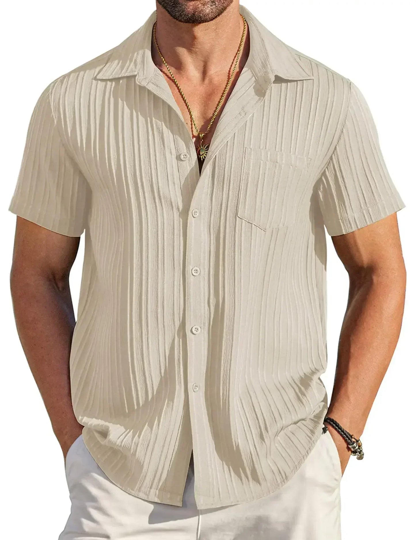 Reid | Clean-Cut Short Sleeve Shirt