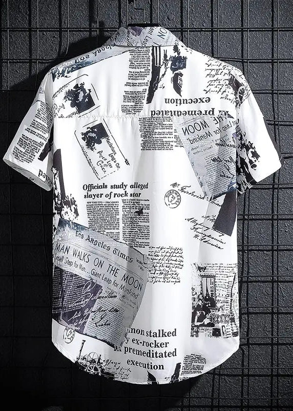 Hoani | Printed Short Sleeve Button-Up Shirt