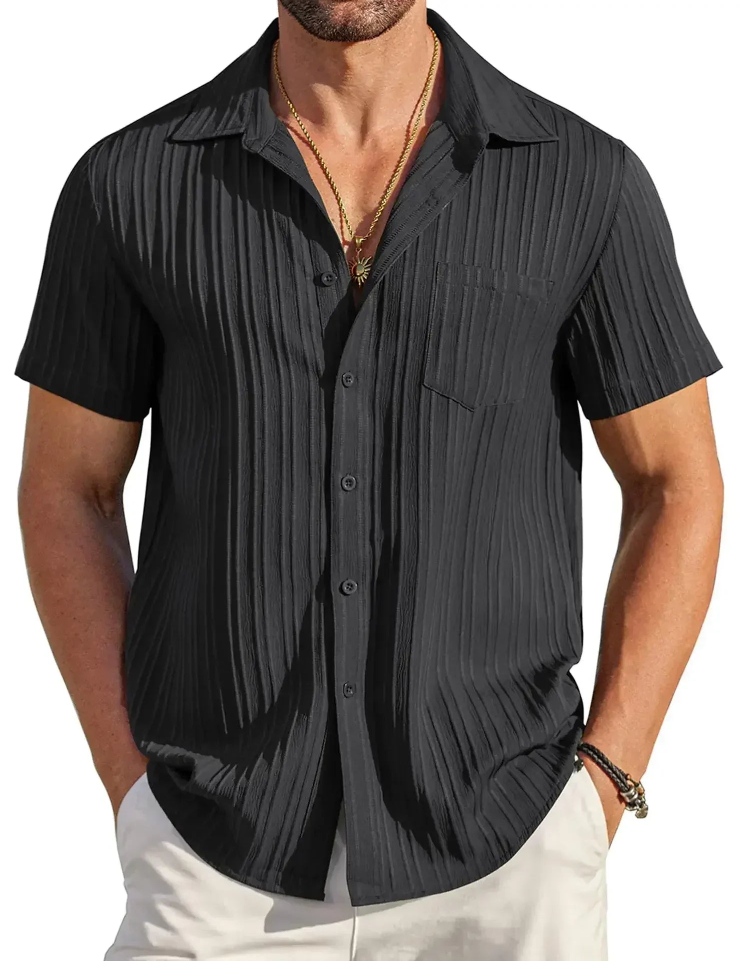 Reid | Clean-Cut Short Sleeve Shirt