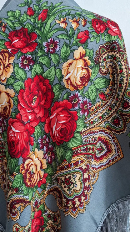 Floral Shawl – Southern Bloom