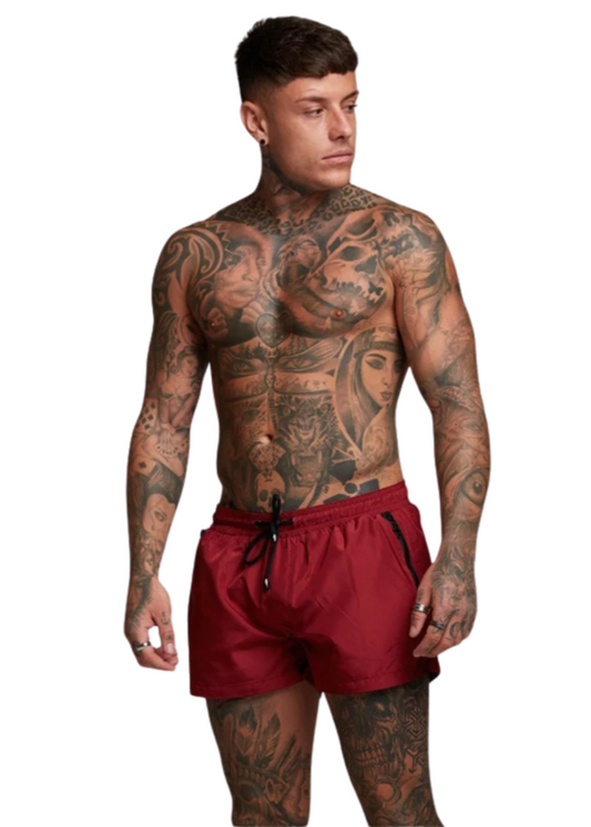 Matt | Zippered Swim Shorts