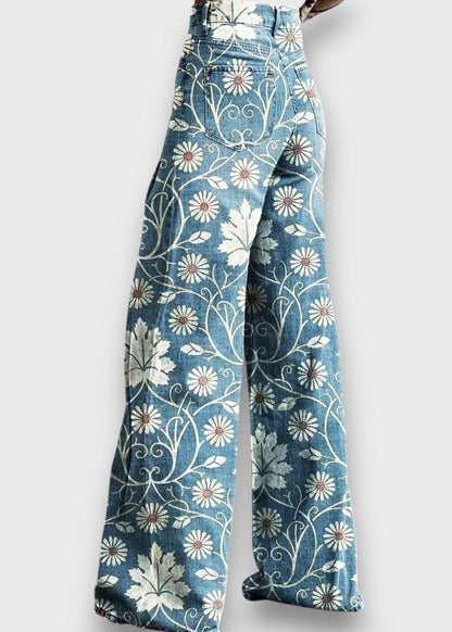 Blossom | Boho Floral Jeans