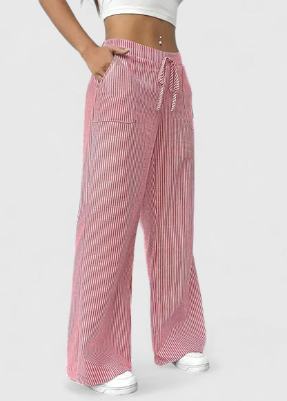 Madison | Comfortable Wide-Leg Pants with Elegant Details