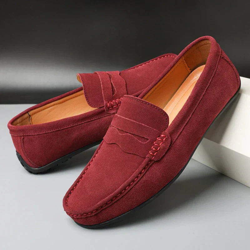 Everett | Retro Suede Men’s Loafers