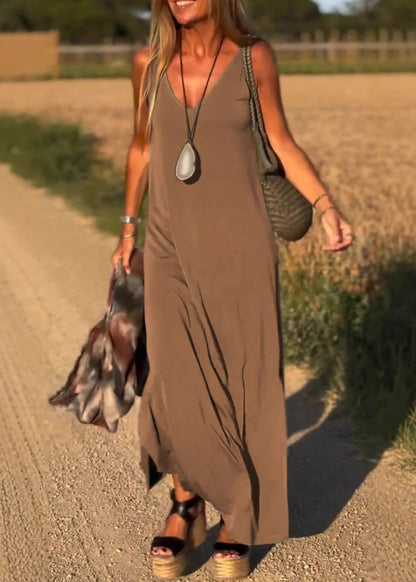 Hazel | Lightweight Casual Maxi Dress