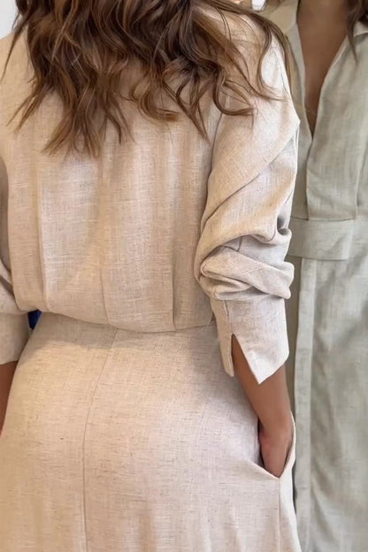 Josephine | V-Neck Maxi Dress